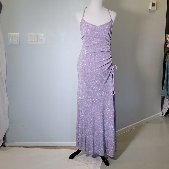 charlotte russe purple dress Charlotte Russe Purple Dress M (8-10)